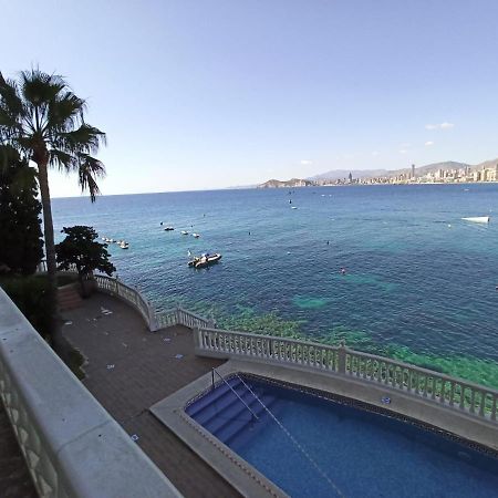 Estudio Primera Linea Con Acceso Privado Al Mar Benidorm Exteriör bild