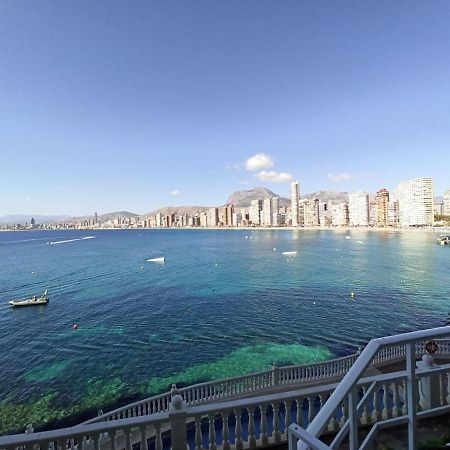 Estudio Primera Linea Con Acceso Privado Al Mar Benidorm Exteriör bild
