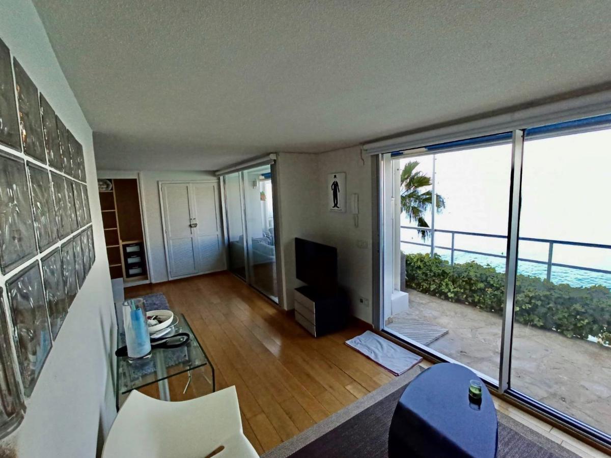Estudio Primera Linea Con Acceso Privado Al Mar Benidorm Exteriör bild