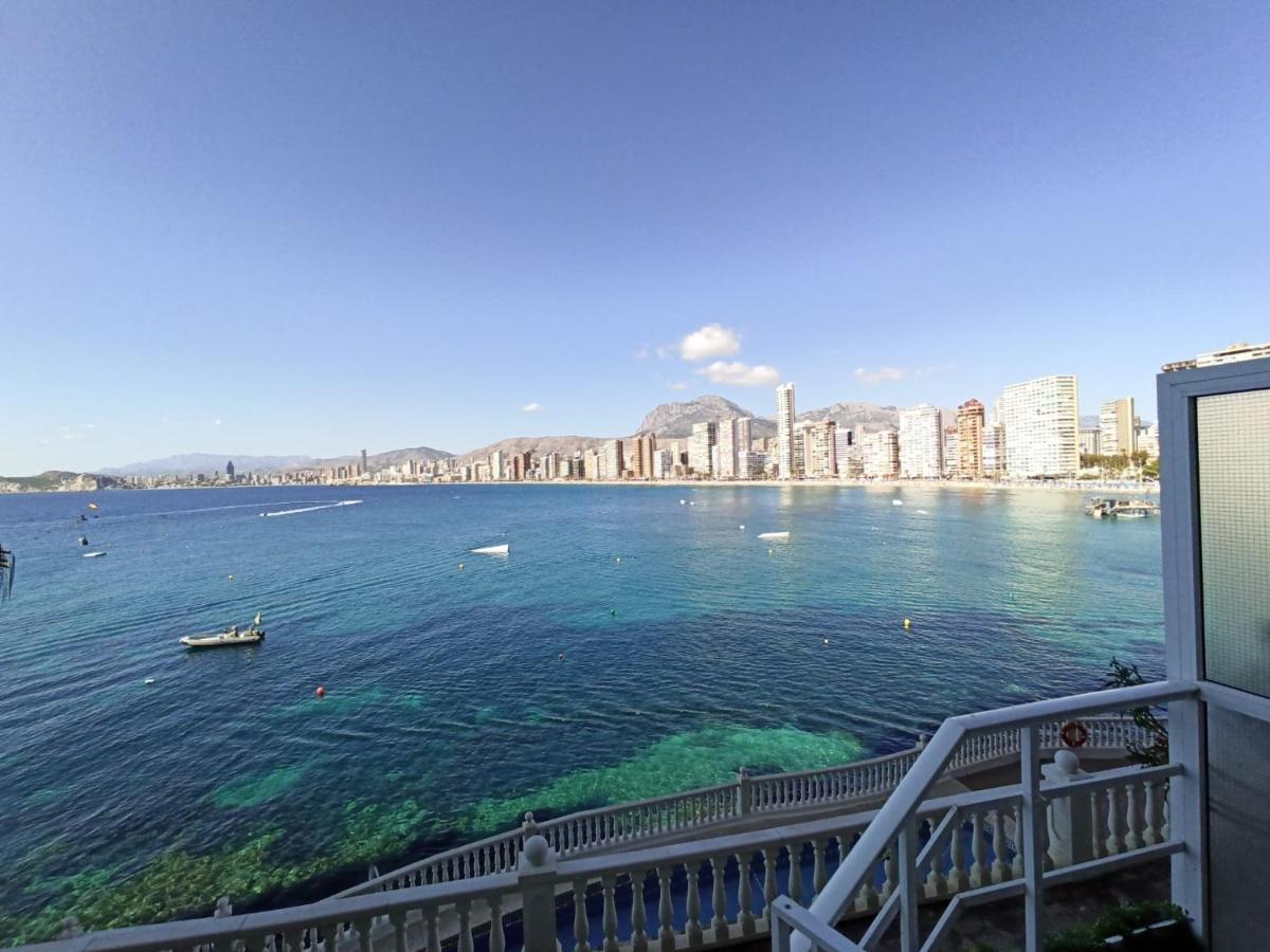 Estudio Primera Linea Con Acceso Privado Al Mar Benidorm Exteriör bild