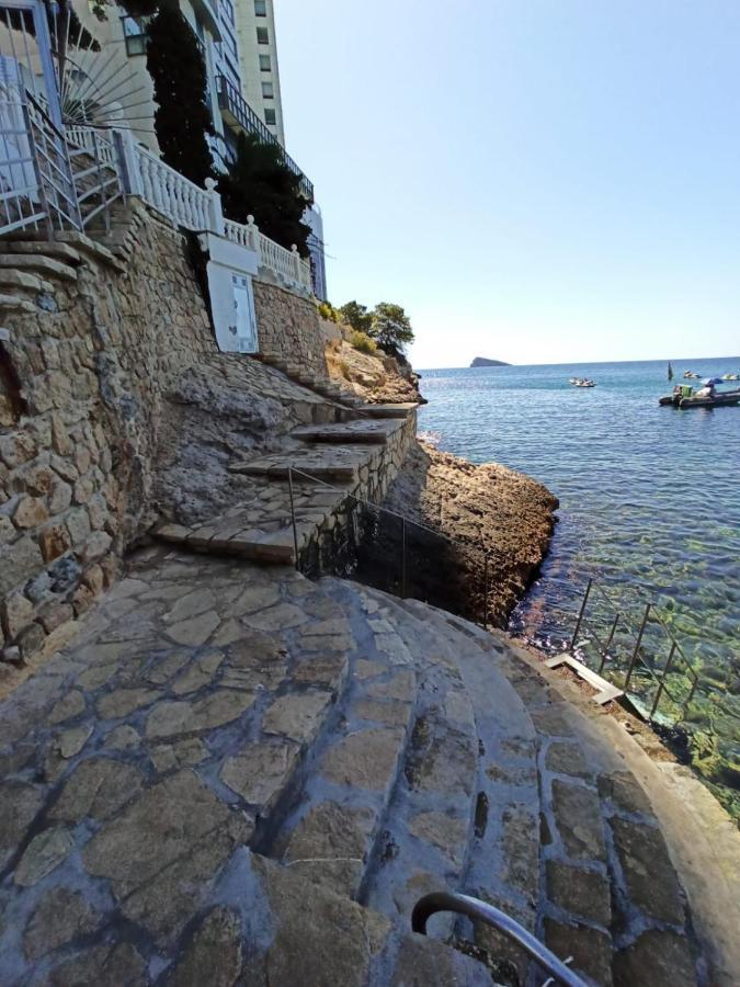 Estudio Primera Linea Con Acceso Privado Al Mar Benidorm Exteriör bild